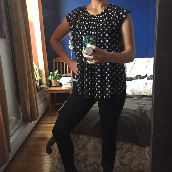 BCBG Sheer Top - Picture 5 of 7